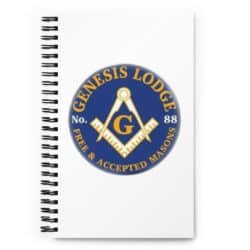 Genesis Lodge #88 Spiral notebook