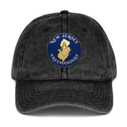 New Jersey Freemasonry Vintage Cotton Twill Cap